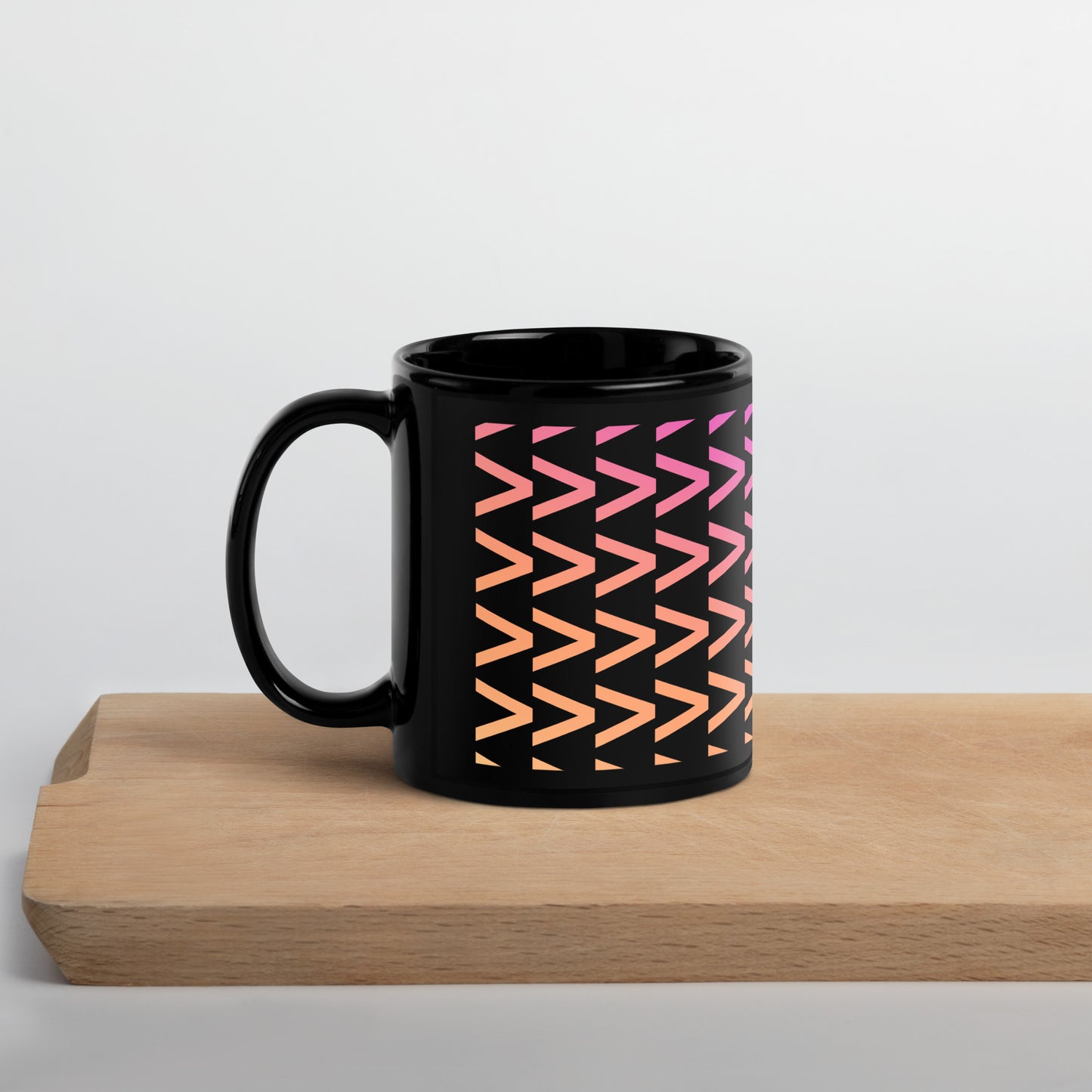 Black Glossy Mug
