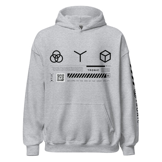Tronic Triptych Unisex Hoodie